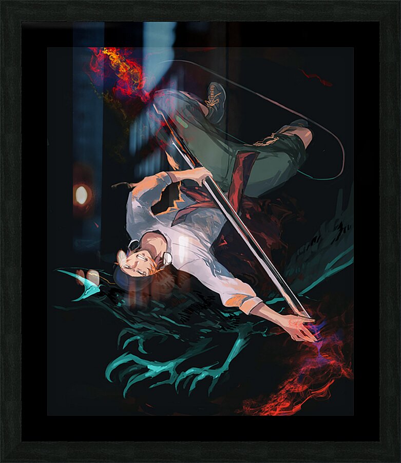 K Project 20 Picture Frame print