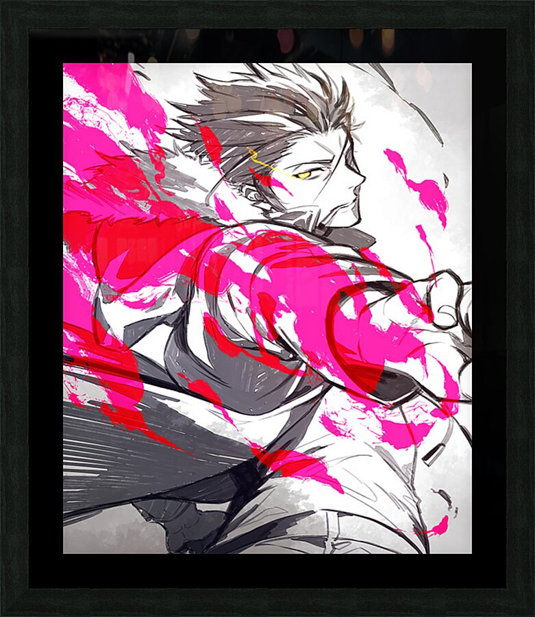 K Project 25 Picture Frame print