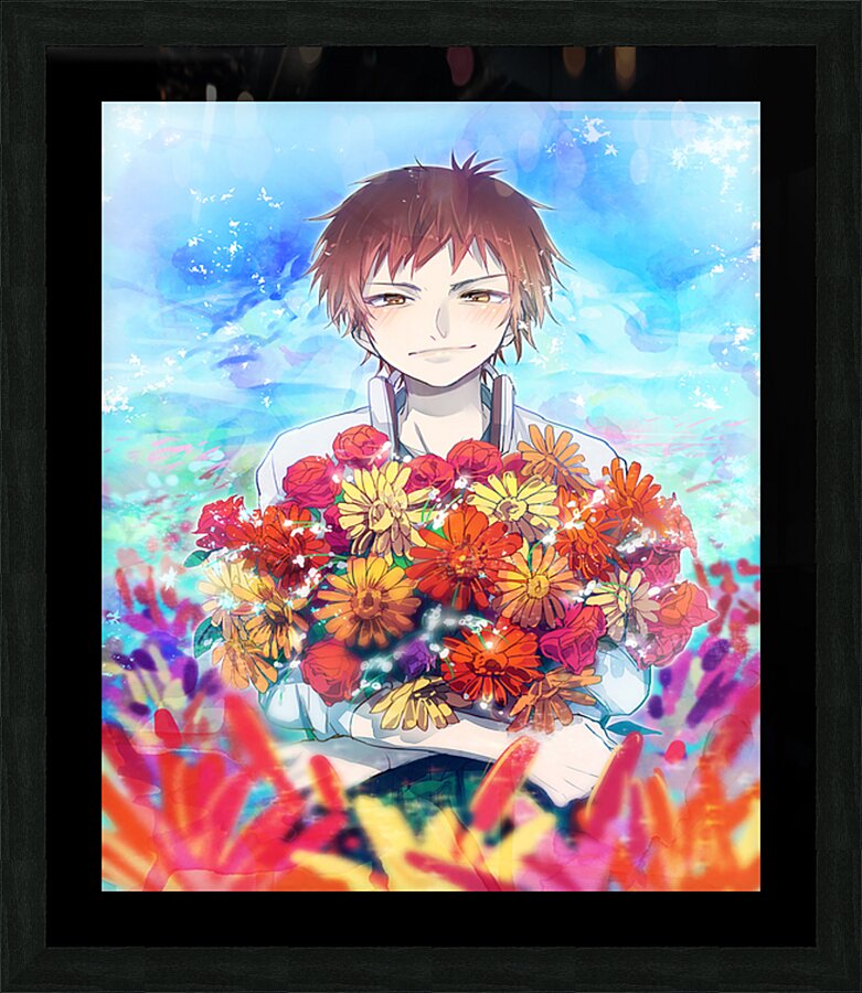 K Project 30 Picture Frame print