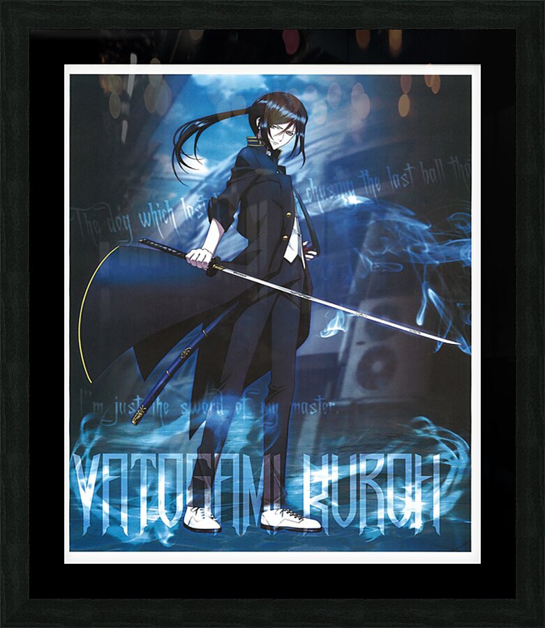 K Project 33 Picture Frame print