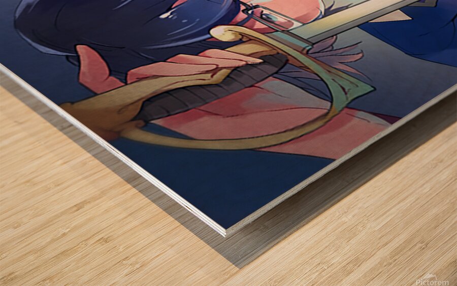 K Project 6 Wood print