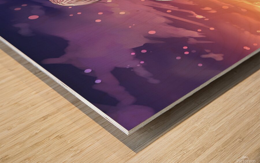 K Project 10 Wood print