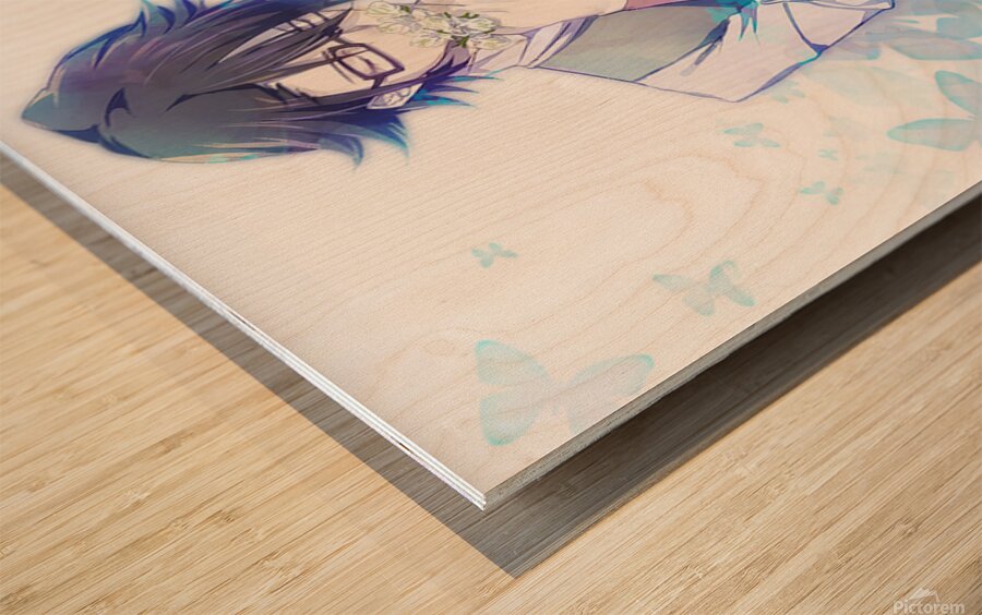 K Project 13 Wood print