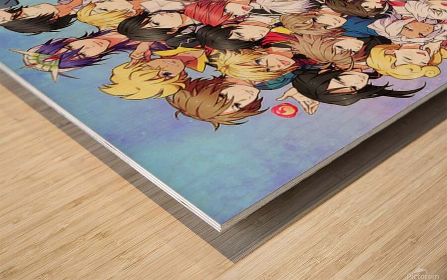 K Project 15 Wood print