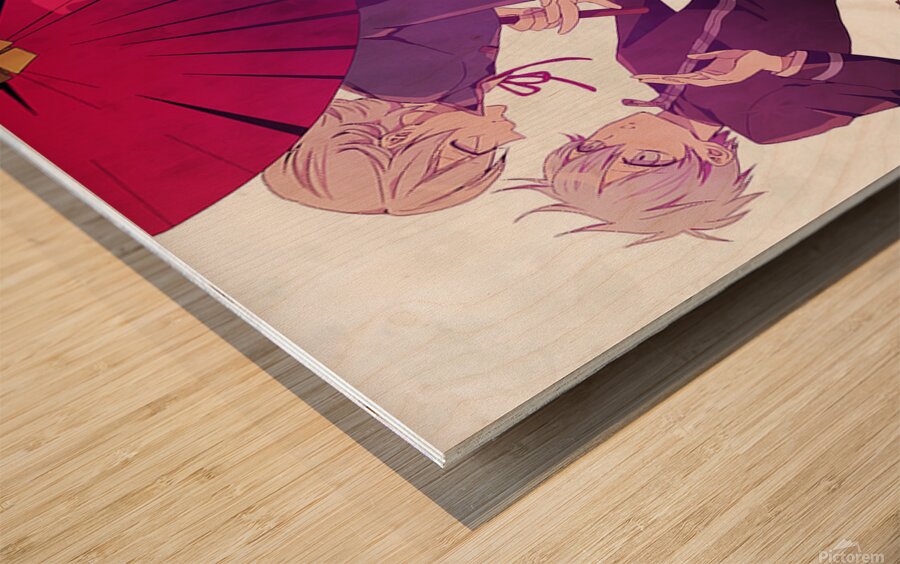 K Project 24 Wood print
