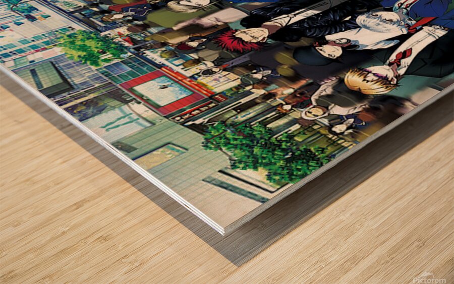 K Project 33 Wood print