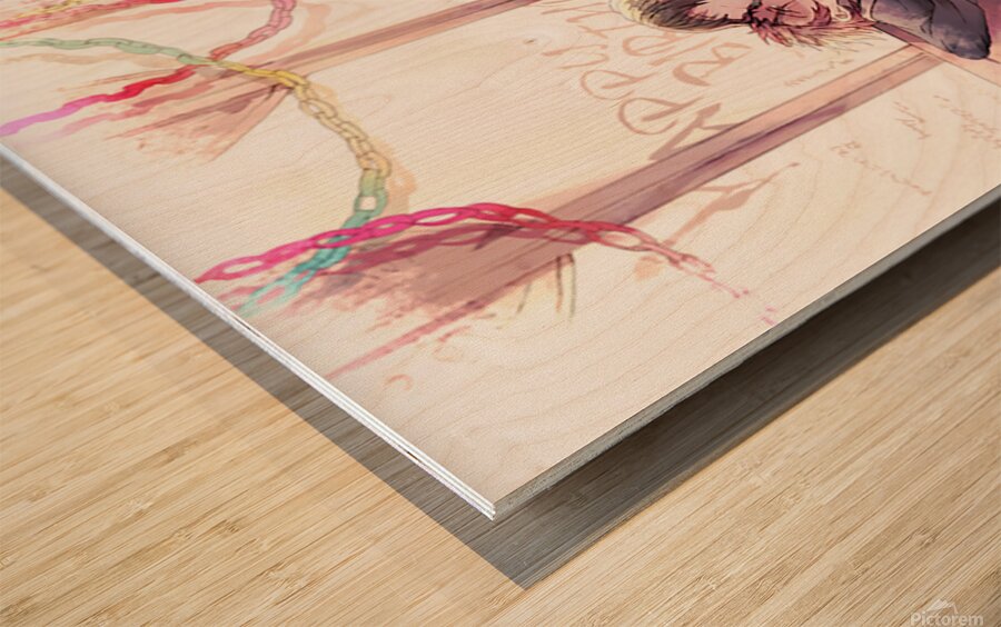K Project 5 Wood print