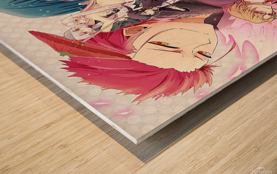K Project 24 Wood print