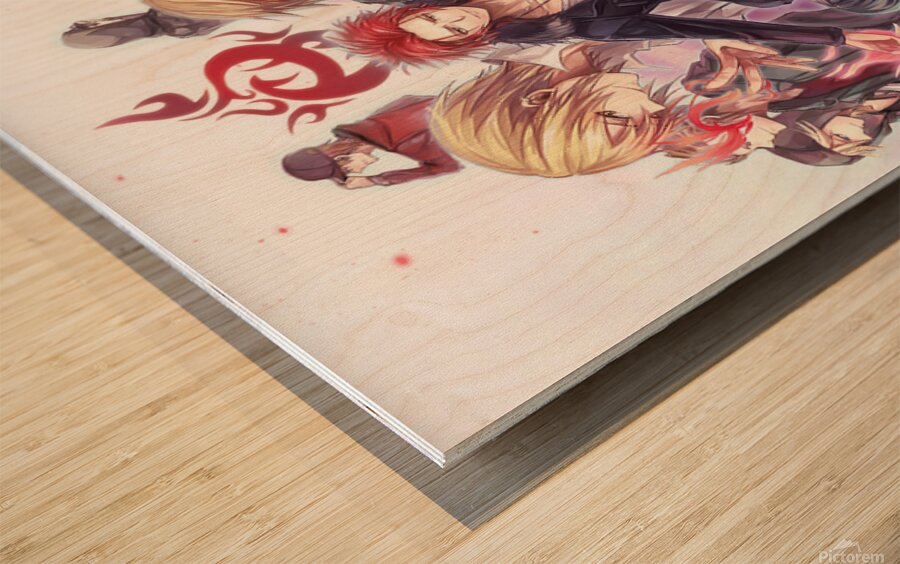 K Project 30 Wood print
