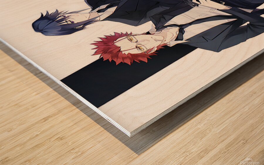 K Project 1 Wood print