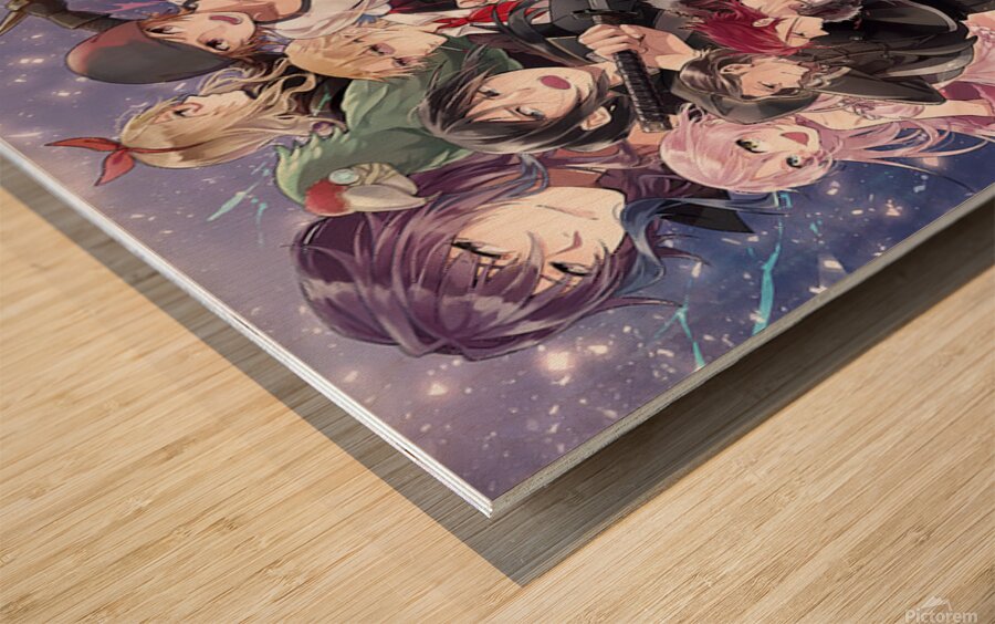 K Project 3 Wood print