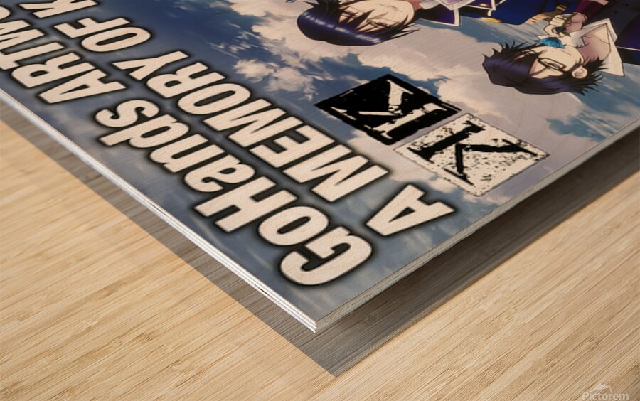 K Project 4 Wood print