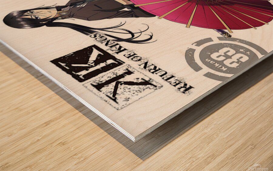 K Project 5 Wood print