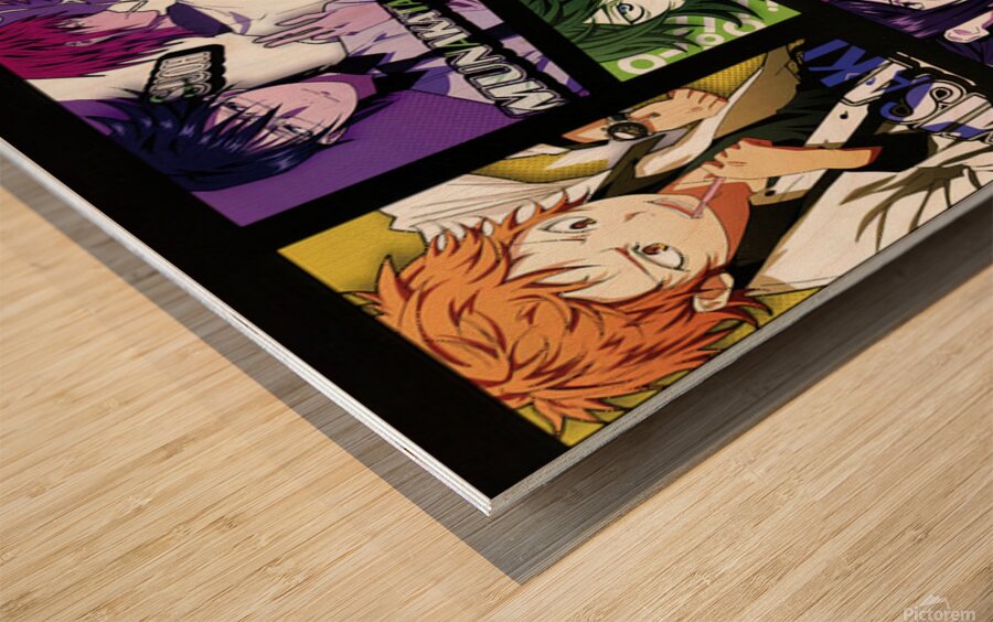 K Project 6 Wood print