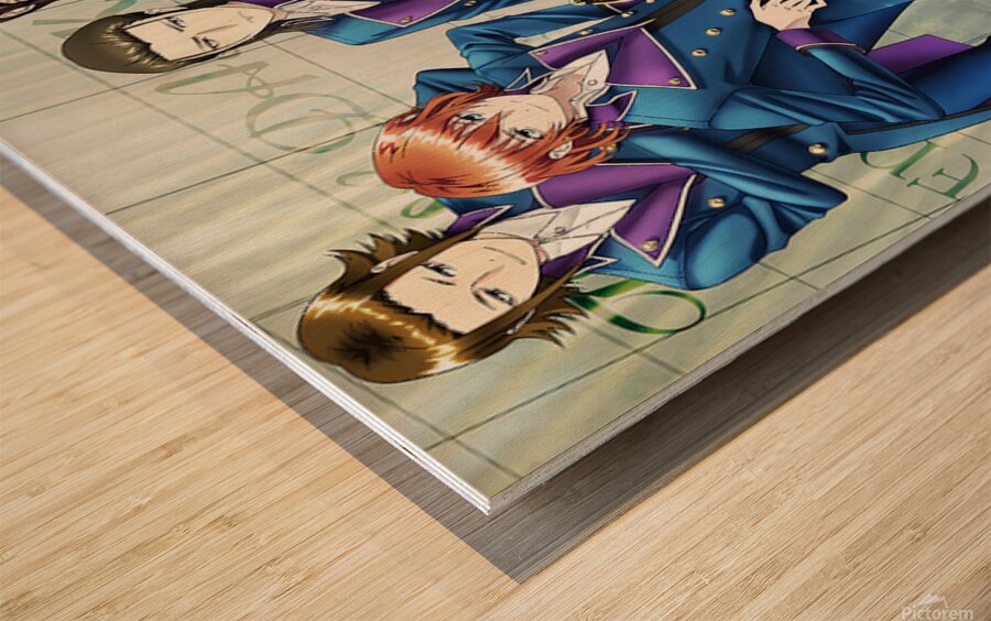 K Project 7 Wood print