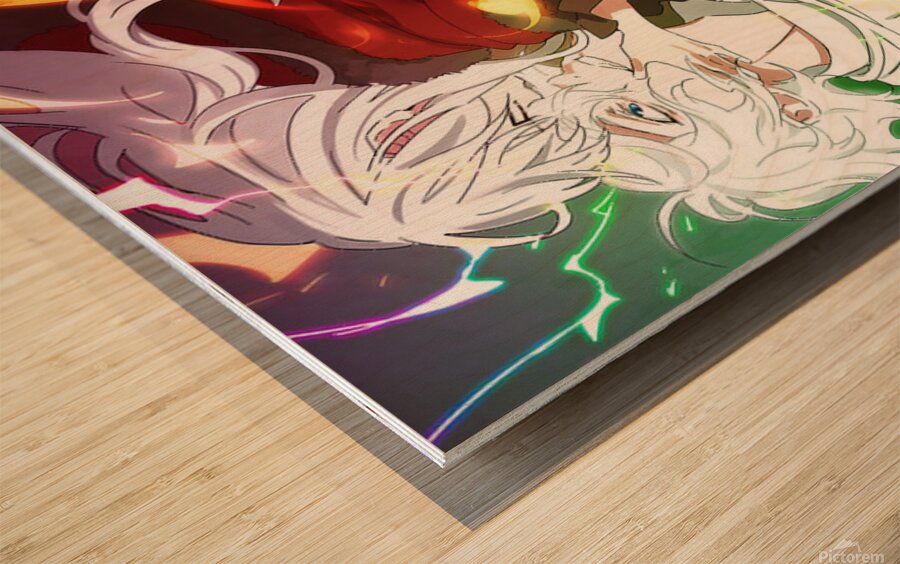 K Project 13 Wood print