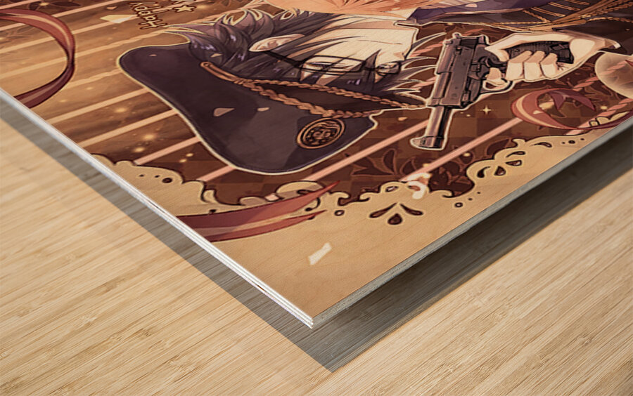 K Project 24 Wood print