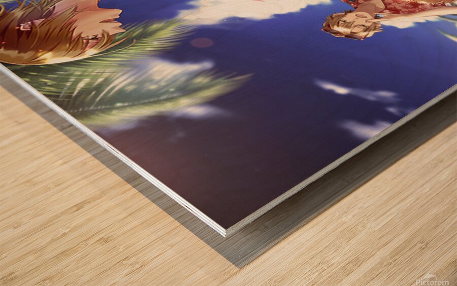 K Project 30 Wood print