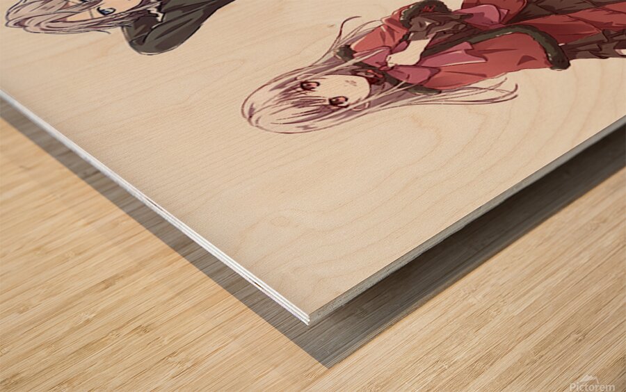 K Project 32 Wood print