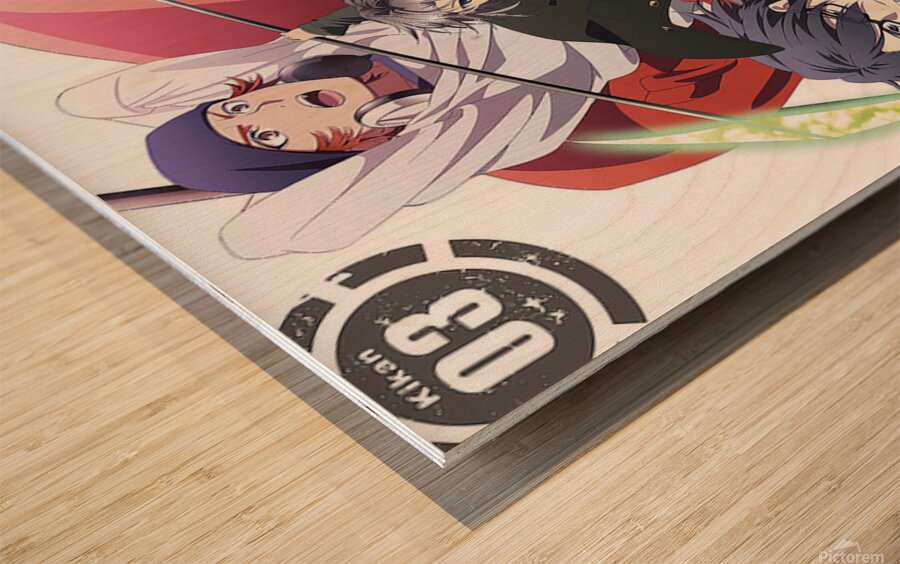K Project 40 Wood print