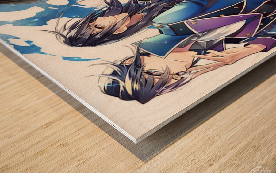K Project 1 Wood print