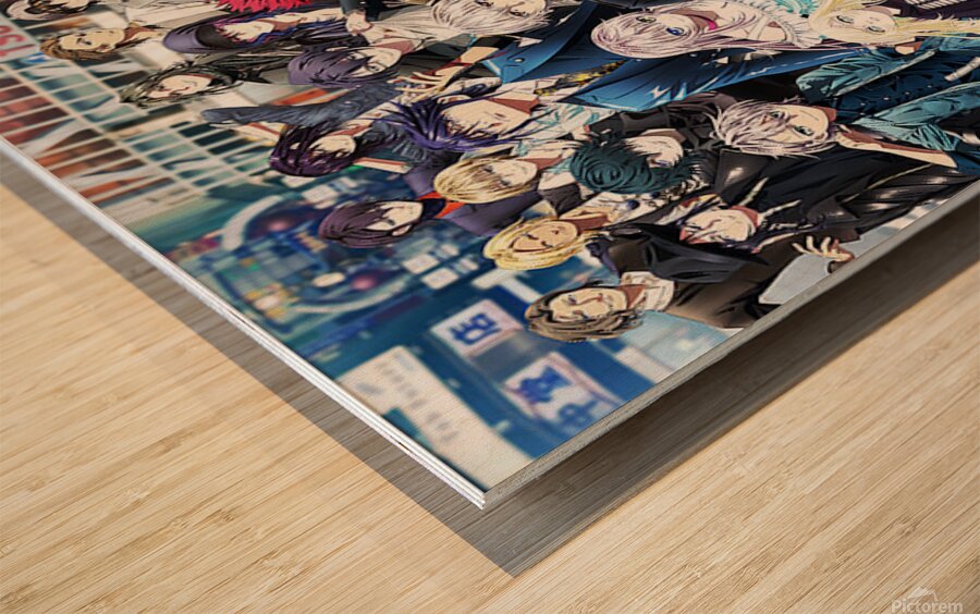 K Project 2 Wood print