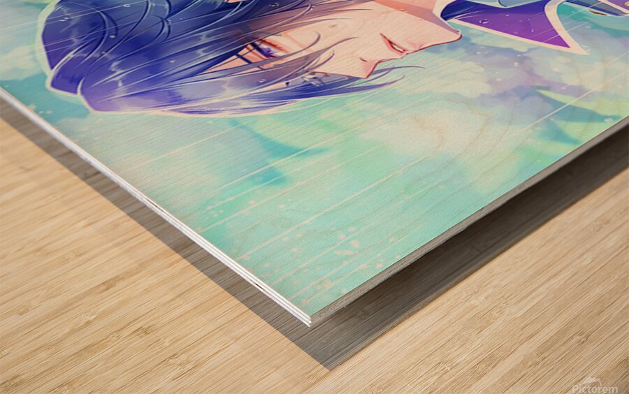 K Project 6 Wood print