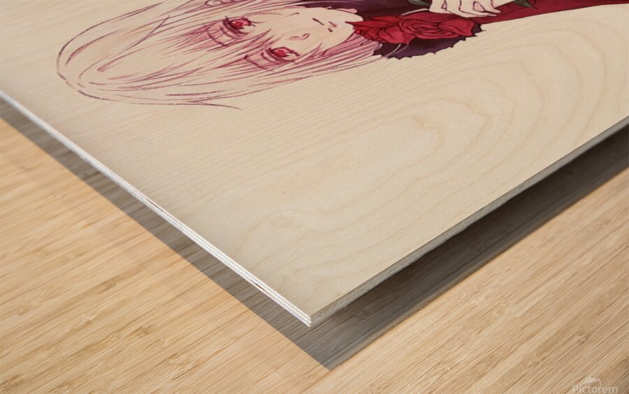K Project 9 Wood print