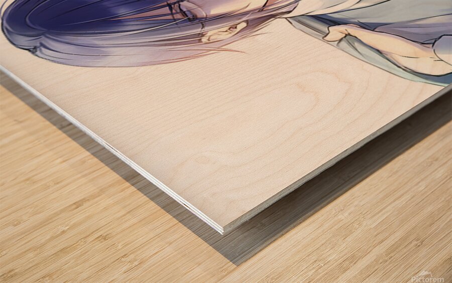 K Project 10 Wood print