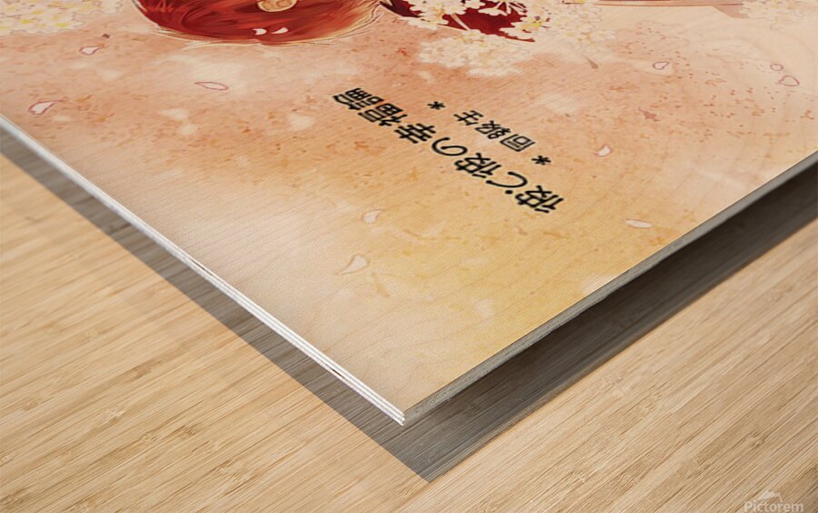 K Project 12 Wood print