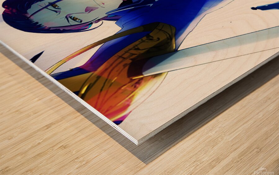 K Project 13 Wood print