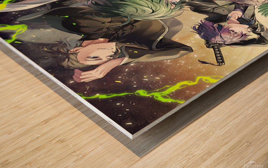 K Project 14 Wood print