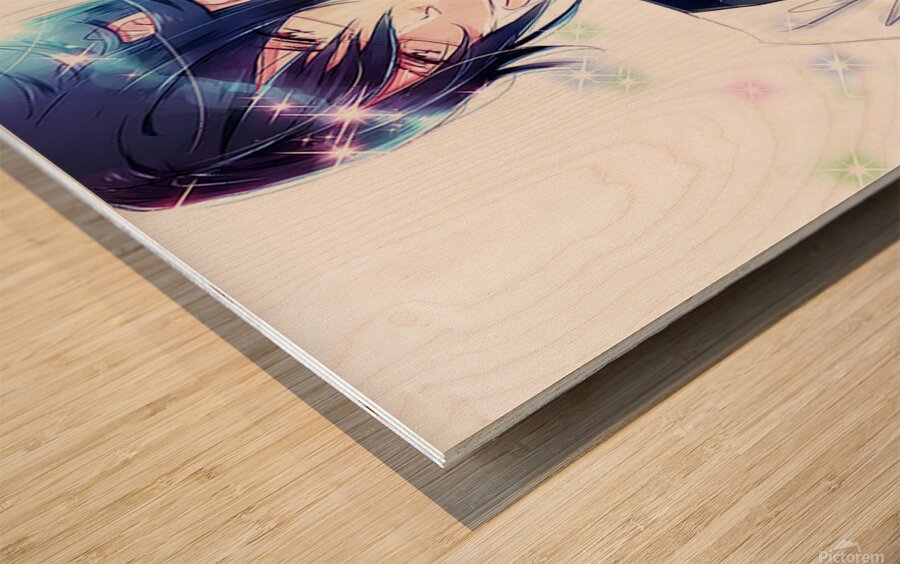 K Project 30 Wood print