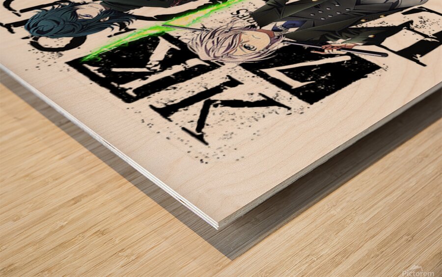 K Project 32 Wood print