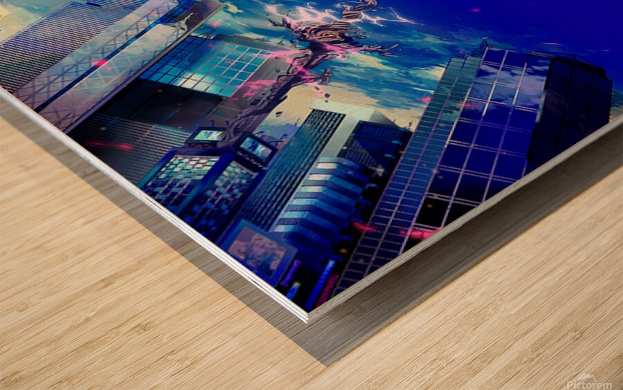 K Project 8 Wood print