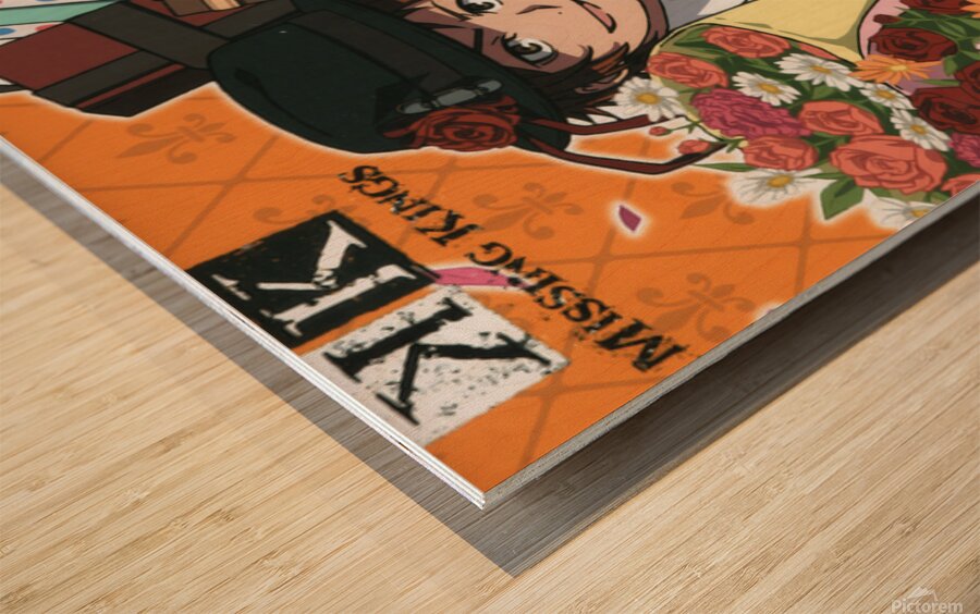 K Project 9 Wood print