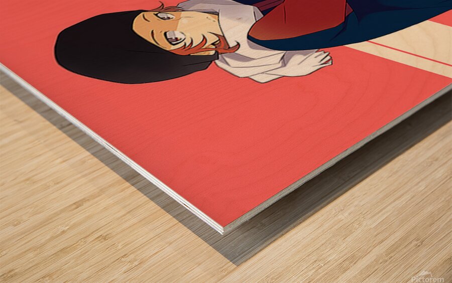 K Project 10 Wood print