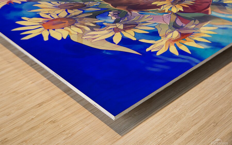 K Project 11 Wood print