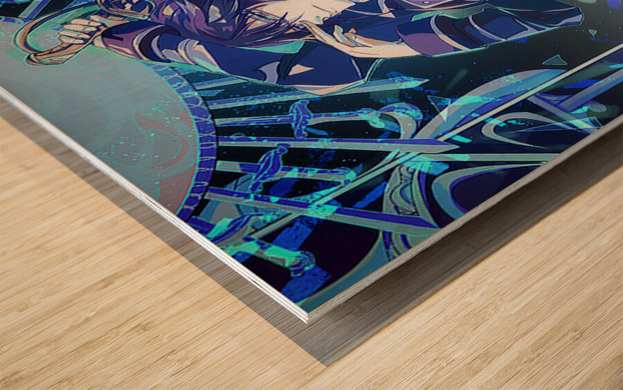 K Project 16 Wood print