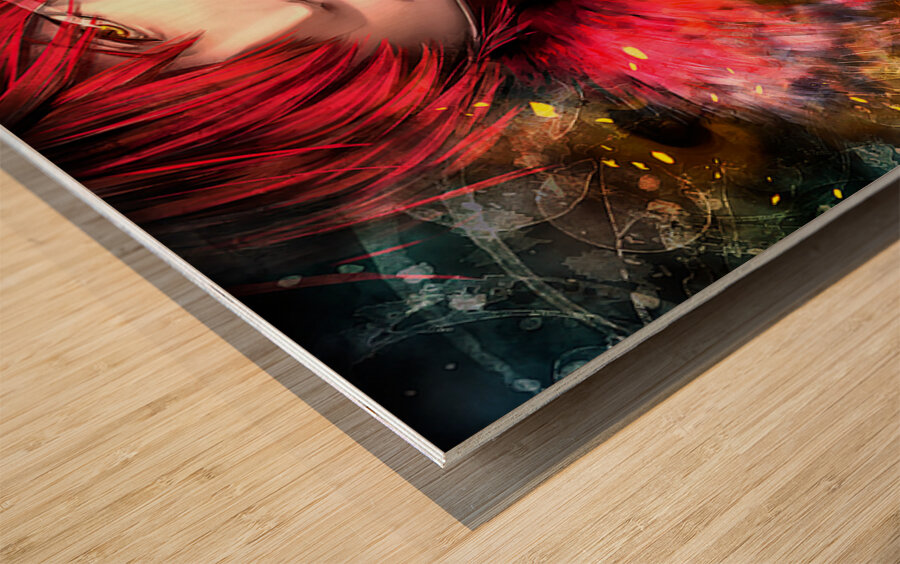 K Project 32 Wood print