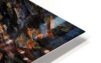 Arctic Cave HD Metal print