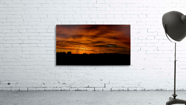 Burning SunSet Wall Preview