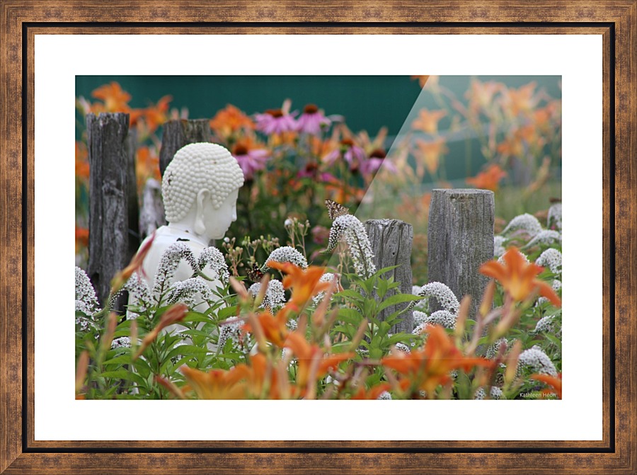 Bouddha Picture Frame print