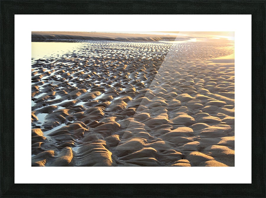 Sculpted sand 2 Picture Frame print