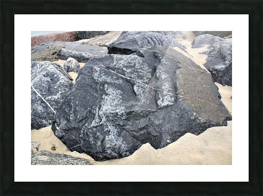 Rock Solid Picture Frame print