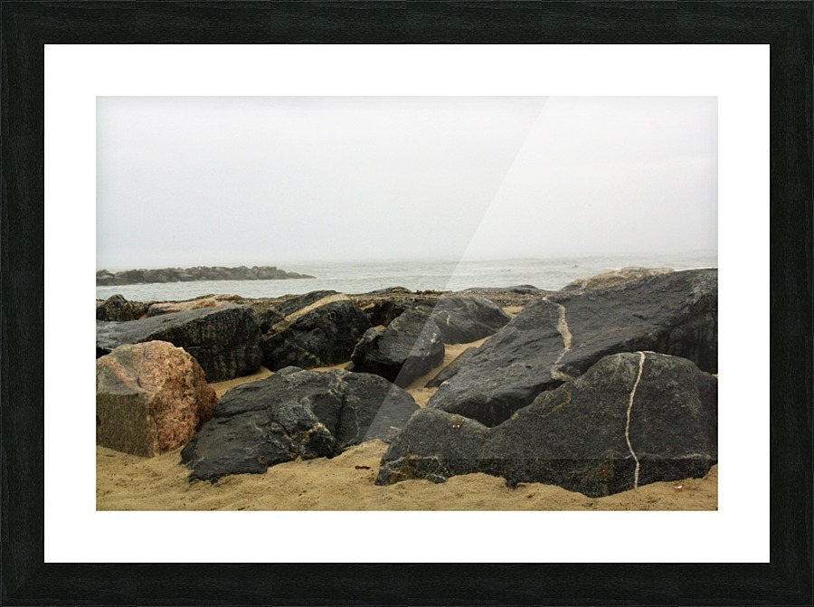 Rocky days Picture Frame print