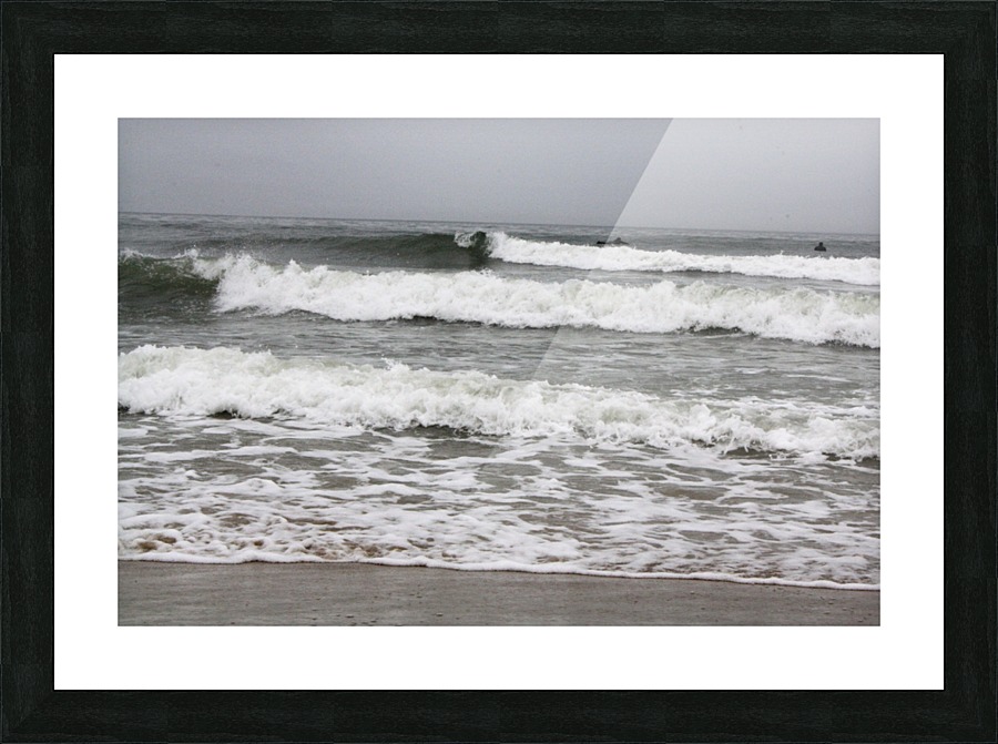 Rough Surf Picture Frame print
