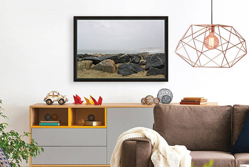 Misty rock scene by A_B_Goddess Photography