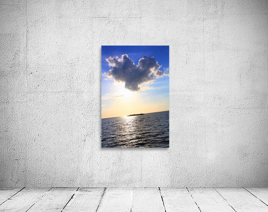Heart cloud Wall Preview