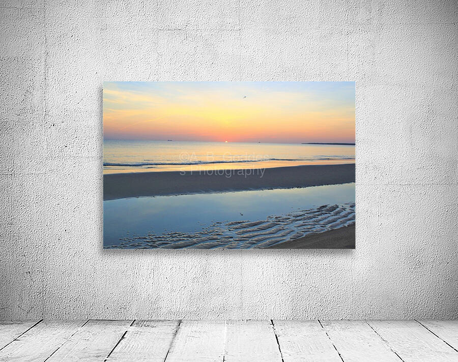 Summer Beach Sunrise Wall Preview